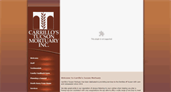 Desktop Screenshot of carrillostucsonmortuary.com